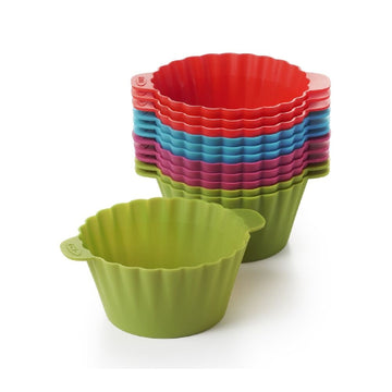 OXO - Silicone Baking Cups 12pk Vibrant